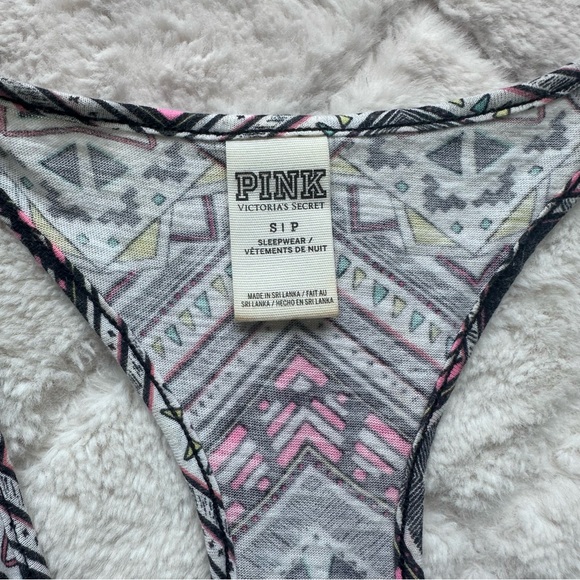 Victoria's Secret PINK | Aztec Layering Racerback Tank | Size Small - Picture 5 of 8